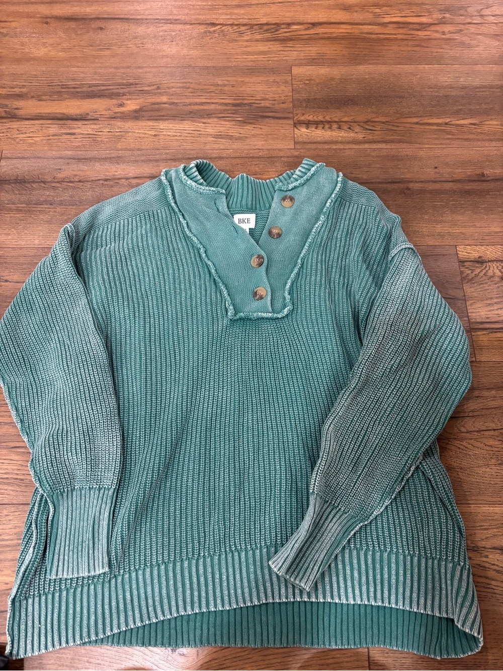 BKE Seafoam Green Knit Sweater